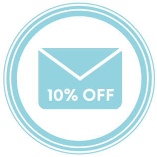 10% envelope icon